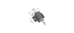 Crl S4005 Black Keyed Patio Door Lock. Fixed Price $21.83.