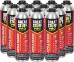 Great Stuff Pro Gaps And Cracks 30 Oz Gun Foam Case Of 12. Fixed Price $195.79.