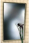Crl 9001836 Stainless Steel 18-3/4" 36-3/4" Deluxe Theft-proof Framed Mirror. Fixed Price $375.68.