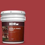 5 Gal Red Exterior Oil-latex Barn & Fence Paint Resists Mildew Livestock Safe. Fixed Price $119.97.