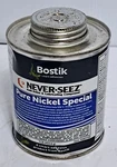 Bostik Never-seez NSBT-16N Pure Nickel Special 1LB. Brush Top Can. Fixed Price $39.99.