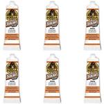 Gorilla 6 Pack 2.8 Ounce Squeeze Tubes 100% Silicone Sealant Caulk, Clear. Fixed Price $49.99.