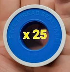 Lot Of (25) Oatey Fastape 1/2 In. X 260 Ptfe Thread Seal Tape, Heavy Duty. Fixed Price $14.77.