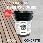 Armor Renew Wood & Concrete Resurfacer. Fixed Price $399.00.