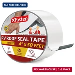 Xfasten Rv Repair Tape, White, 4-INCHES By 50-FOOT, Weatherproof Rubber. Fixed Price $49.30.