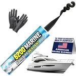 Marine Sealant 5200 Black Fast-cure 30 Mins Waterproof Uv-resistant For Boats. Fixed Price $25.36.