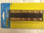 Terminal Block 13531 Seachoice 6 Gang Brass Screws Power Ground 12V Dc Boat. Fixed Price $11.00.