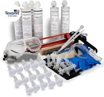 6 10 Ft Diy Foundation Wall Crack Repair Kit, Waterproof Epoxy Concrete Fi. Fixed Price $430.59.