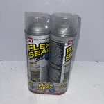 2-PACK 14 Oz Flex Clear Liquid Rubber Sealant Coating Can 28 Total New. Fixed Price $19.95.