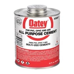 Oatey Clear All-purpose Cement For Abs/cpvc/pvc 32 Oz. Fixed Price $30.67.