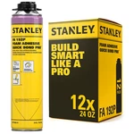 Stanley FA192P Quick Bond Pro Construction Gun Foam Adhesive 12 Pack - No. Fixed Price $139.99.