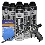 Dap Touch Foam Sealant Black 24 Oz, 6-PACK With Gloves & Applicator Gun. Fixed Price $135.79.