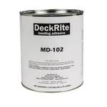 MD-102 Deckrite Vinyl Floor Solvent Based Adhesive Gallon Covers 50-60 Sq Ft. Fixed Price $173.50.