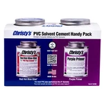 Christys 34280 Blue/purple Primer And Cement For Cpvc-pvc Oz.. Fixed Price $19.73.