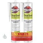 Kraken Bond Clear Seal Acrylic Caulk, 10.5OZ 2 Pack. Fixed Price $16.24.