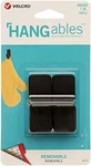 Velcro Brand Hangables Removable Wall Hooks Small, Holds 1 Lb., Black, 2-PACK. Fixed Price $5.95.