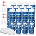 2026 Version Rv Roof Sealant 12 Pack, Self-leveling Lap White, Camper.... Fixed Price $113.61.