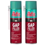 Akfix 805 Filler Expanding Foam Sealant (2X12 Oz.)- Pack, Gaps & Cracks. Fixed Price $25.98.