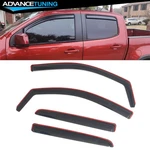 For 15-22 Chevrolet Colorado Gmc Canyon Crew Cab In-channel Window Visors Guard. Fixed Price $45.99.