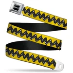 Peanuts Charlie Brown Zig Zag Seatbelt Buckle For Men Official Licensed. Fixed Price $31.99.