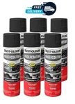 Rust-oleum 248657-6PK Rubberized Undercoating Spray, 15 Oz, Black, Pack. Fixed Price $35.95.