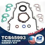For Gm LS1 4.8L Timing Chain Cover Water Pump Gaskets & Vital Main Seal Upgrade. Fixed Price $22.99.