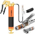 Thinkwork 8000 Psi Professional Heavy Duty Grease Gun Kit For 14 Oz Tubes,.... Fixed Price $64.02.