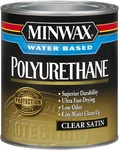 Minwax Water Based Oil-modified Polyurethane, Warm Semi-gloss, Clear,. Fixed Price $36.99.