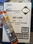 Dicor 501LSW 12 Pack, Self-leveling Lap Sealant White 10.3OZ Tube Rv Roof Repair. Fixed Price $108.00.