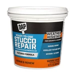 Dap 10504 All-purpose Ready-to-use Stucco Patch, 1-QUART Quart, White. Fixed Price $20.44.