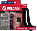 Velcro Brand Extreme Outdoor Double Sided Mounting Tape 14FT 1IN, Black. Fixed Price $21.78.