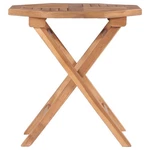 Solid Teak Wood Folding Garden Table 17.7" Outdoor Dining Multi Shapes Vidaxl. Fixed Price $69.99.