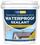 Waterproof Sealant 5 Gallon Clear, Tufinein Transparent Coating Wa.... Fixed Price $307.58.