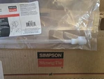 5 Pk Simpson Strong-tie Eif-ez E-z-click Epoxy Injection Port Fitting 12" Tube. Fixed Price $50.72.