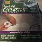 Myro #15 Tub & Wall Caulkstrip 7/8 11 Silicone Self-adhesive Nos. Fixed Price $6.00.