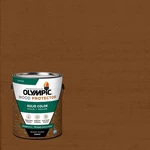 Olympic Wood Protector 1 Gal. Cedar Solid Exterior Stain Plus Sealer One. Fixed Price $52.60.