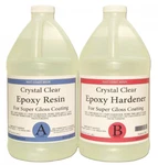 Epoxy Resin Crystal Clear 1 Gallon Kit. For Super Gloss Coating And Tabletops. Fixed Price $102.52.