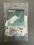 Panduit ABM2S-A-C Cable Tie Base Adhesive Backed 4-WAY White Pack Of 100. Fixed Price $24.99.
