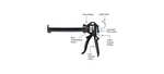 Crl WG41004XT Cox 18:1 Ratio Extra Thrust Strap Frame Caulking Gun. Fixed Price $48.80.