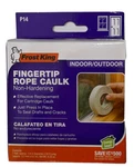 Frost King P14H Fingertip Rope Caulk, 30' Long, 6-1/4 Oz., Grey. Fixed Price $9.34.
