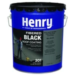 Henry 201 Fibered Black Asphalt Roof Coating Weather-resistant 4.75 Gallon. Fixed Price $64.97.