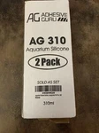 Adhesive Guru AG310 Aquarium Silicone 2 Pack 10.4 Fl Oz Tubes. Fixed Price $25.00.