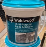 Dap Weldwood Floor Adhesive 1 Gallon Multi-purpose Carpet Tile Felt Sheet. Fixed Price $49.99.