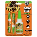 Gorilla Super Glue Gel Clear Bonus Pack. Fixed Price $9.48.