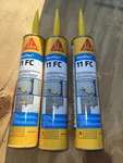 Sikaflex 11 Fc Sealant & Adhesive White 10.1 Oz Set Of 7. Fixed Price $90.00.