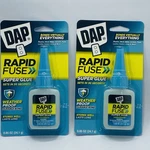 Dap Rapidfuse 0.85 Oz Clear Super Glue All Purpose Adhesive (2 Pack). Fixed Price $7.95.