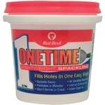 Red Devil Onetime 1/2 Pt. Lightweight Acrylic Spackling Compound 0542. Fixed Price $10.67.