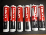 Lot Of Hilti Firestop Acrylic Sealant Caulk Tubes +tips CP606 Red 310ML 10.5OZ. Fixed Price $49.95.