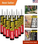 Super Strong 10 Oz Polyurethane Construction Adhesive 12 Pack For Durability. Fixed Price $111.59.