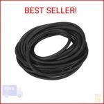 Uxcell Silicone Foam Seal Strip, 4MM(0.16") Dia 5.5 METERS(18.04 Ft) Long Sponge. Fixed Price $14.22.